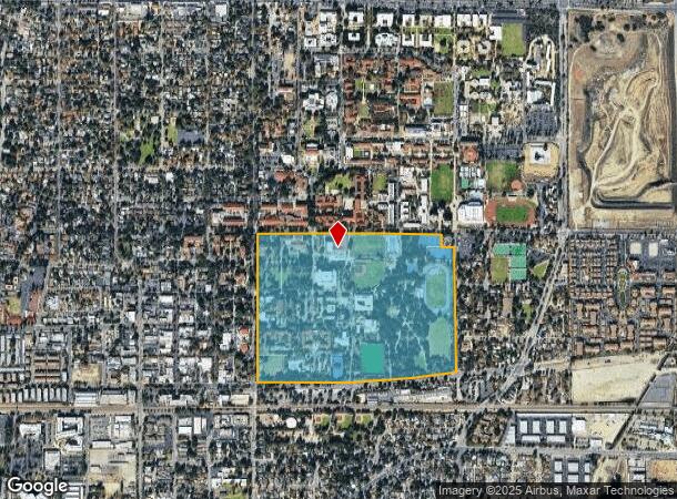 333 N College Way, Claremont, CA Parcel Map