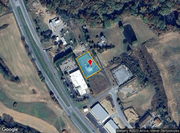 7670 Meadow Run Ln, Owings, MD Parcel Map