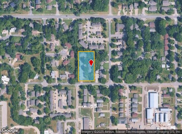 1708 W 5Th St, Lawrence, KS Parcel Map