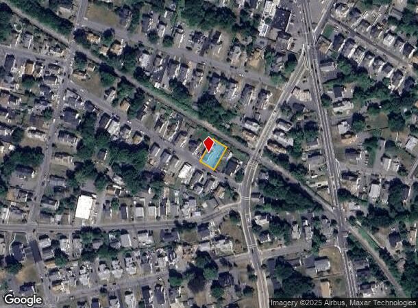  56 E Walnut St, Taunton, MA Parcel Map