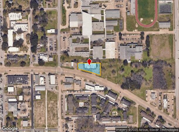  3525 Broadway St, Pearland, TX Parcel Map