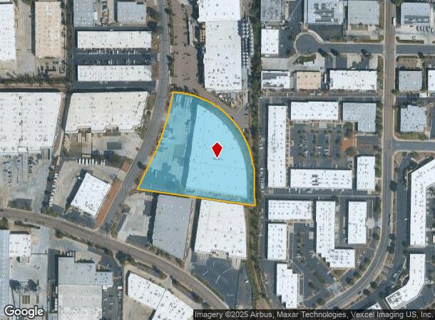  8963 Carroll Way, San Diego, CA Parcel Map