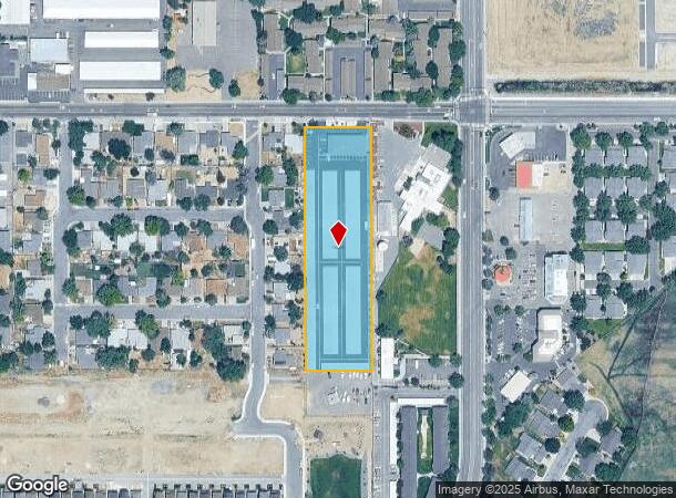 1501 E Fifth St, Carson City, NV Parcel Map