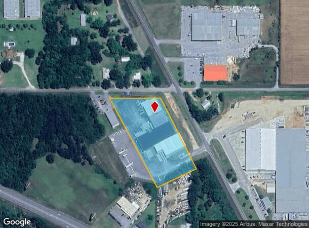 16430 Black Devine Rd, Loxley, AL Parcel Map