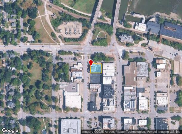 616 Vermont St, Lawrence, KS Parcel Map