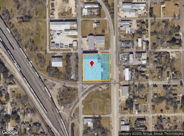 1075 N M L King Jr Pkwy, Beaumont, TX Parcel Map