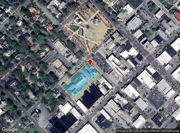 121 W Fisher St, Salisbury, NC Parcel Map