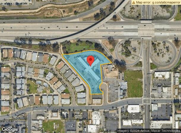  550 Montrose Ct, El Cajon, CA Parcel Map