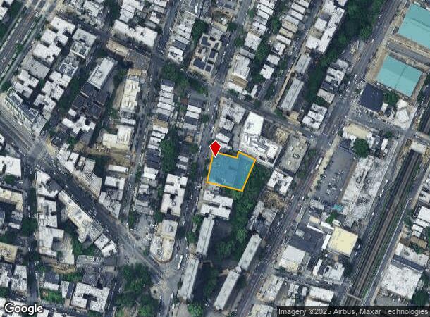  2050 Valentine Ave, Bronx, NY Parcel Map