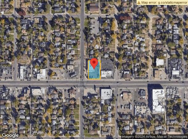  7701 E Colfax Ave, Denver, CO Parcel Map