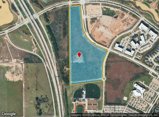 21711 House & Hahl Dr, Cypress, TX Parcel Map