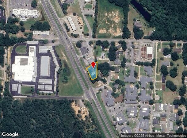 7840 Pine Forest Rd, Pensacola, FL Parcel Map