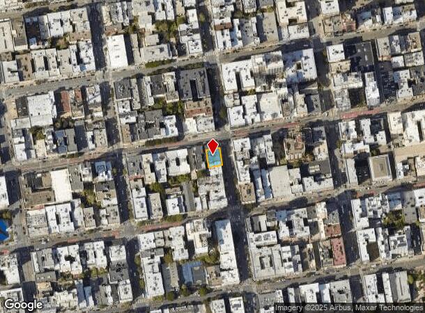  709 Geary St, San Francisco, CA Parcel Map