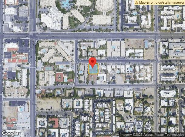  351 E Cottonwood Rd, Palm Springs, CA Parcel Map