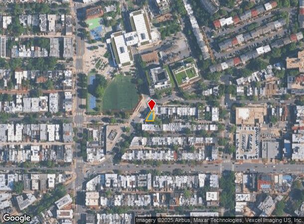 1718 Florida Ave Nw, Washington, DC Parcel Map