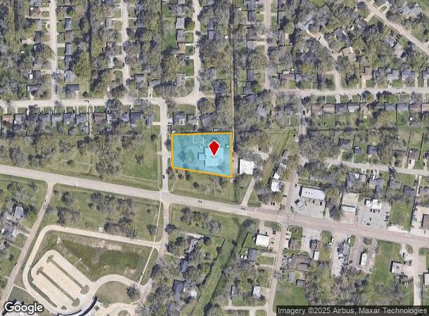 100 Cedar St, Lake Jackson, TX Parcel Map