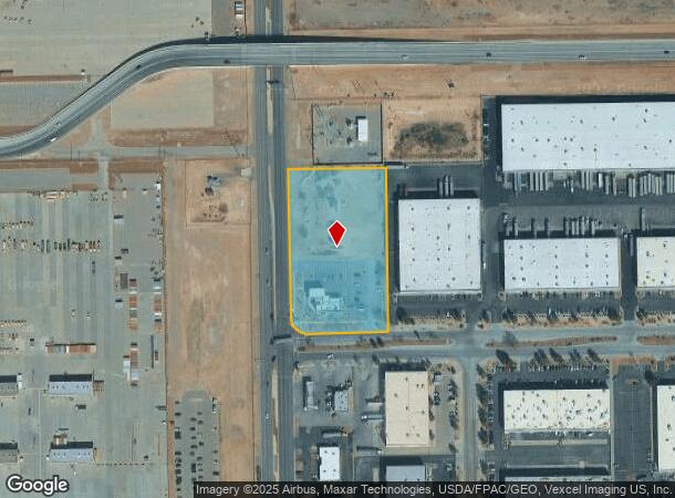 7130 Airport Rd, El Paso, TX Parcel Map