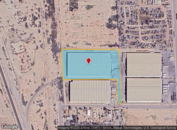 325 Weakley St, Calexico, CA Parcel Map