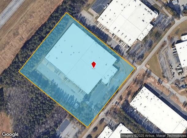 1248 Palmour Dr, Gainesville, GA Parcel Map