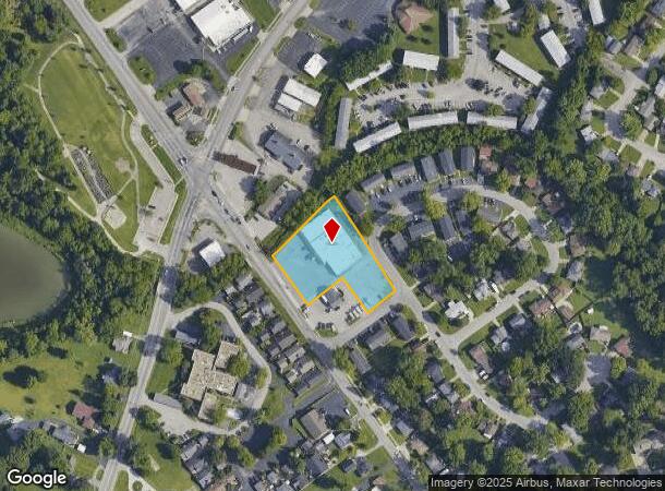  1604 Allison Ln, Jeffersonville, IN Parcel Map