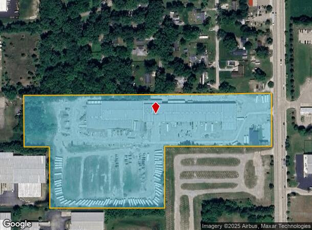  3603 S Nappanee St, Elkhart, IN Parcel Map