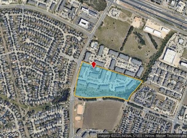 10102 Ingram Rd, San Antonio, TX Parcel Map