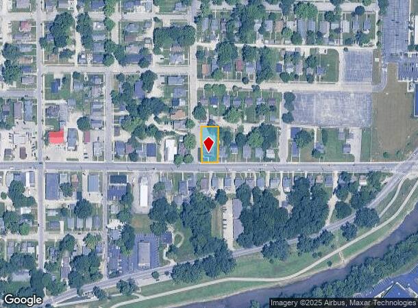  1416 W Jackson St, Muncie, IN Parcel Map