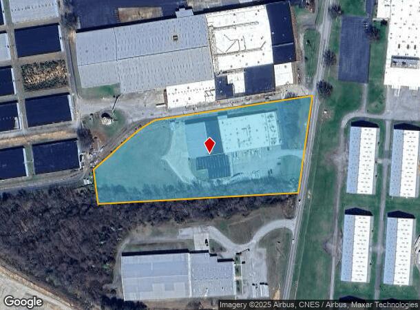  615 Kentuck Rd, Danville, VA Parcel Map