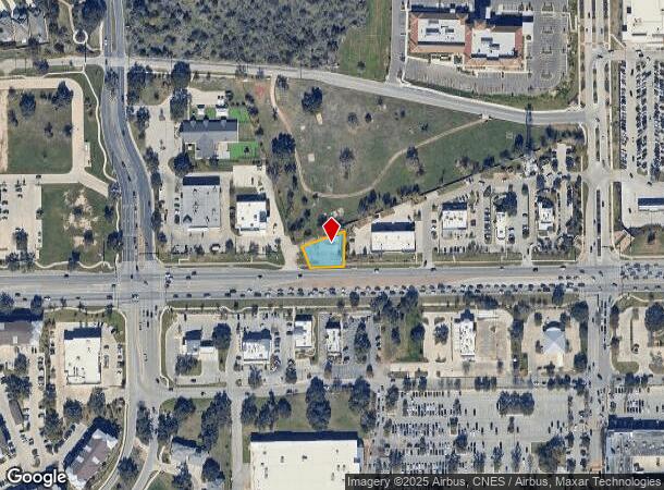  1112 W University Ave, Georgetown, TX Parcel Map