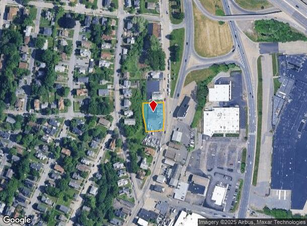 133 W Boylston St, Worcester, MA Parcel Map