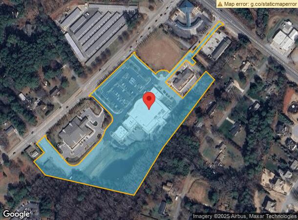  8729 Holly Springs Rd, Apex, NC Parcel Map