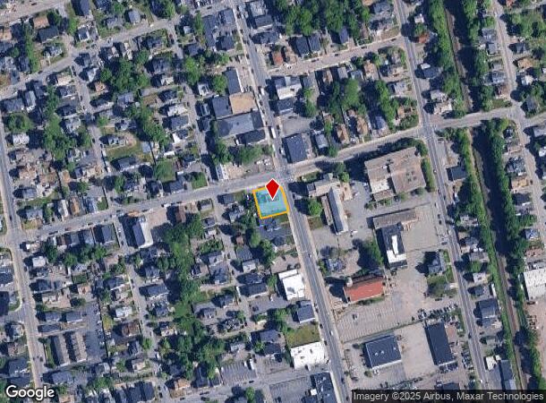  899 Main St, Brockton, MA Parcel Map