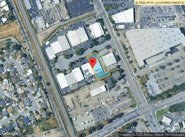  3070 Osgood Ct, Fremont, CA Parcel Map