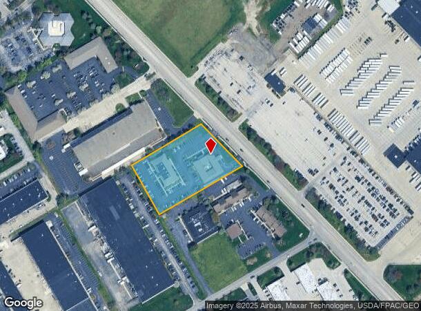 1627 Holland Rd, Maumee, OH Parcel Map