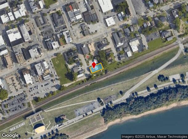  30 E 3Rd St, New Albany, IN Parcel Map