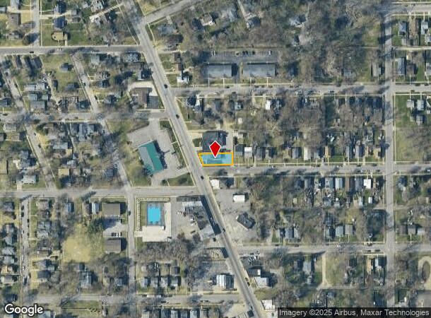  1608 Portage Ave, South Bend, IN Parcel Map
