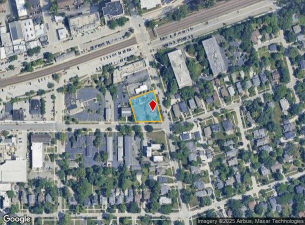 444 N Park Blvd, Glen Ellyn, IL Parcel Map