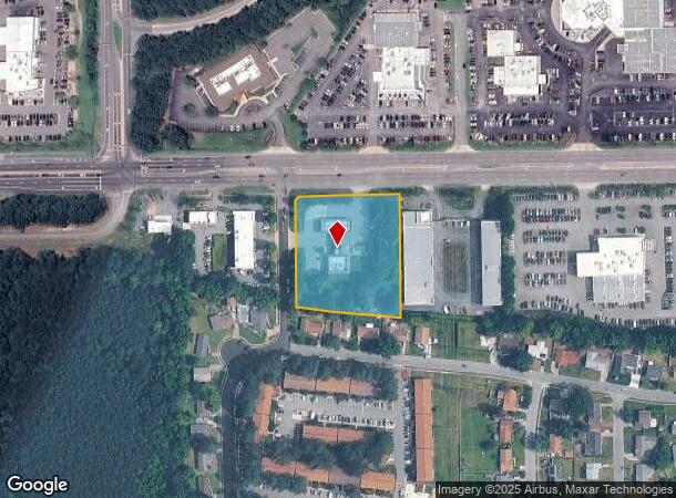  3445 Western Branch Blvd, Chesapeake, VA Parcel Map
