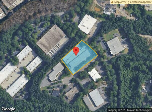  6820 Meadowridge Ct, Alpharetta, GA Parcel Map