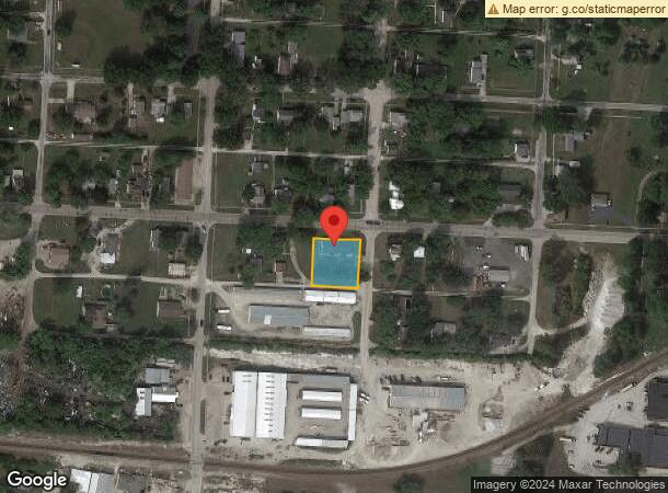  2647 E 200 North Rd, Pana, IL Parcel Map