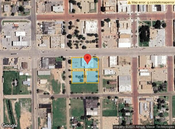  205 W 5Th St, Plainview, TX Parcel Map