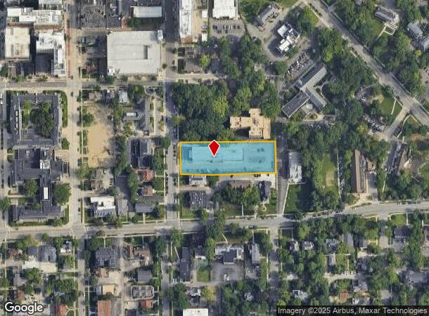 721 S Forest Ave, Ann Arbor, MI Parcel Map