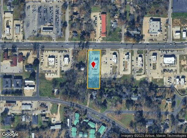 908 E Tyler St, Athens, TX Parcel Map