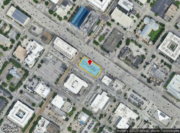  2017 Main St, Houston, TX Parcel Map