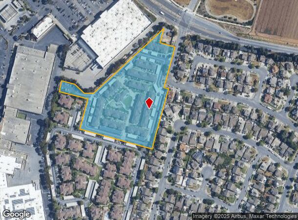 1907 Dartmouth Way, Salinas, CA Parcel Map