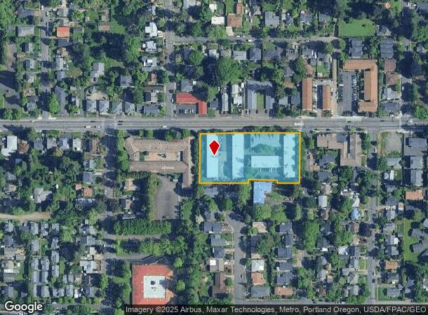  7230 Se Division St, Portland, OR Parcel Map