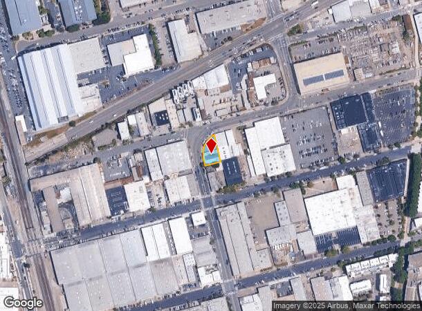 3045 Hollis St, Berkeley, CA Parcel Map