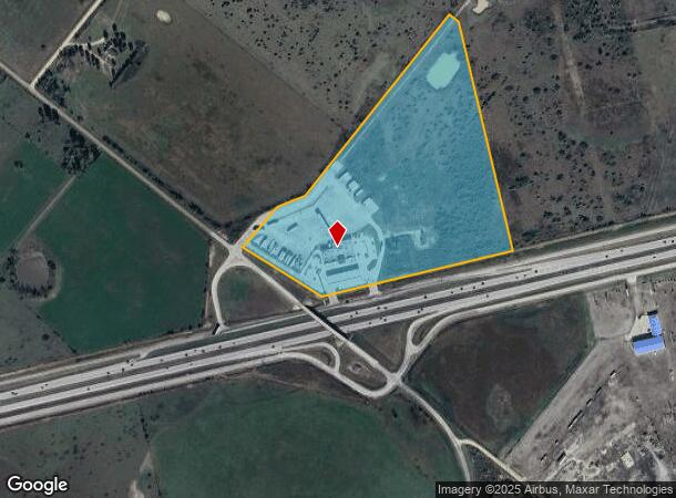  6701 Highway 90 W, Sealy, TX Parcel Map