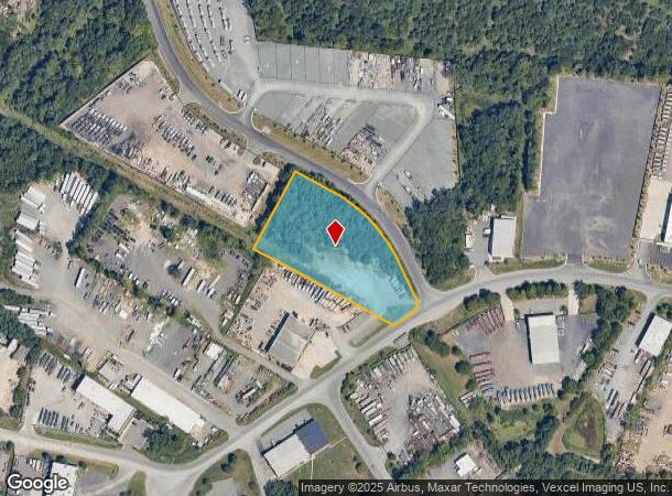  9340 Industrial Ct, Manassas, VA Parcel Map