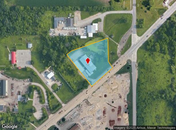  5943 N Michigan Rd, Dimondale, MI Parcel Map